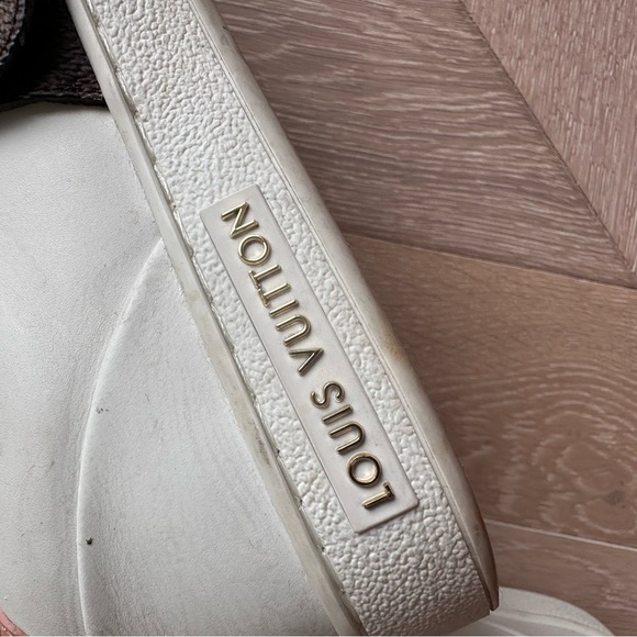 Louis Vuitton Frontrow Calfskin Monogram Sneakers - Picture 6 of 16